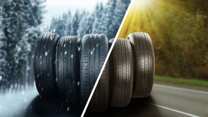 Pneumatici invernali ed estivi